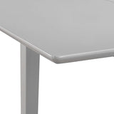 NNEVL 5 Piece Dining Set MDF Grey