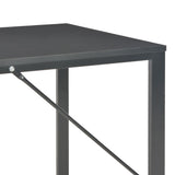 NNEVL Computer Desk Black 120x60x73 cm