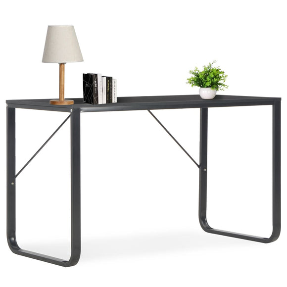 NNEVL Computer Desk Black 120x60x73 cm