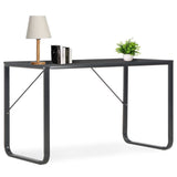NNEVL Computer Desk Black 120x60x73 cm