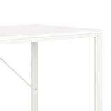 NNEVL Computer Desk White 120x60x73 cm