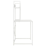 NNEVL Computer Desk White 120x60x138 cm