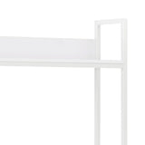 NNEVL Computer Desk White 120x60x138 cm
