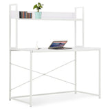 NNEVL Computer Desk White 120x60x138 cm