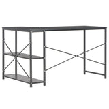 NNEVL Computer Desk Black 120x72x70 cm