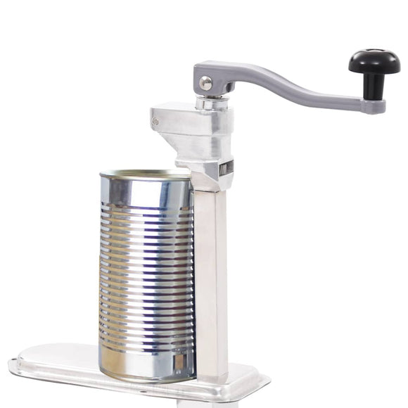 NNEVL Canned Food Can Opener Silver 70 cm Aluminum and Stainless Steel