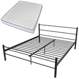 NNEVL Bed Frame with Memory Foam Mattress Queen Size