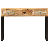 NNEVL Console Table 110x30x76 cm Solid Mango Wood