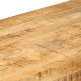 NNEVL Console Table 110x30x76 cm Solid Mango Wood
