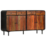 NNEVL Sideboard Solid Reclaimed Wood 140x35x76 cm