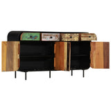 NNEVL Sideboard Solid Reclaimed Wood 140x35x76 cm