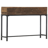 NNEVL Console Table 120x30x80 cm Solid Reclaimed Wood