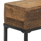 NNEVL Console Table 120x30x80 cm Solid Reclaimed Wood