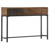 NNEVL Console Table 120x30x80 cm Solid Reclaimed Wood