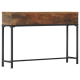 NNEVL Console Table 120x30x80 cm Solid Reclaimed Wood
