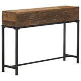 NNEVL Console Table 120x30x80 cm Solid Reclaimed Wood