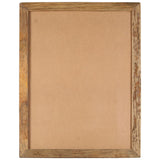 NNEVL Photo Frames 2 pcs 50x60 cm Solid Reclaimed Wood and Glass