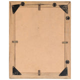 NNEVL Photo Frames 2 pcs 50x60 cm Solid Reclaimed Wood and Glass