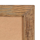 NNEVL Photo Frames 2 pcs 50x70 cm Solid Reclaimed Wood and Glass