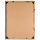 NNEVL Photo Frames 2 pcs 90x70 cm Solid Reclaimed Wood and Glass