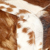 NNEVL Bench 160 cm Brown Patchwork Genuine Goat Leather