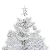 NNEVL Snowing Christmas Tree with Umbrella Base White 75 cm