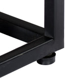 NNEVL TV Cabinet 120x30x40 cm Solid Reclaimed Wood and Steel