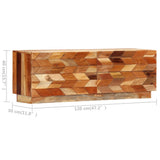 NNEVL TV Cabinet 120x30x40 cm Solid Reclaimed Wood