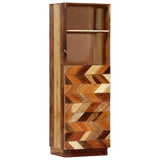 NNEVL Highboard 40x32x122 cm Solid Reclaimed Wood