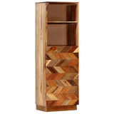 NNEVL Highboard 40x32x122 cm Solid Reclaimed Wood