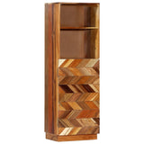 NNEVL Highboard 40x32x122 cm Solid Reclaimed Wood