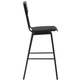 NNEVL 3 Piece Bar Set Steel Black