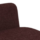 NNEVL Dining Chairs 2 pcs Wine Fabric