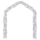 NNEVL Christmas Garland with LED Lights 5 m White