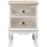 NNEVL Bedside Cabinets 2 pcs 35x30x50 cm Paulownia Wood