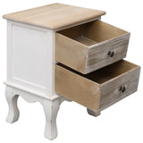 NNEVL Bedside Cabinets 2 pcs 35x30x50 cm Paulownia Wood