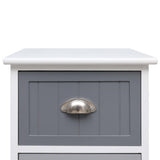 NNEVL Side Cabinet 35x30x90 cm Paulownia Wood