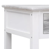 NNEVL Coffee Table Grey 100x50x45 cm Wood