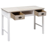 NNEVL Console Table 110x45x76 cm Wood