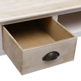 NNEVL Console Table 110x45x76 cm Wood