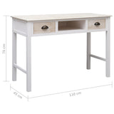 NNEVL Console Table 110x45x76 cm Wood