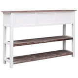 NNEVL Sideboard Antique Brown 115x30x76 cm Wood