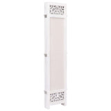 NNEVL 5-Panel Room Divider Cream 175x165 cm Fabric