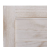 NNEVL 3-Panel Room Divider White 105x165 cm Wood
