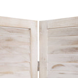NNEVL 6-Panel Room Divider White 210x165 cm Wood