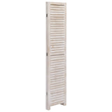 NNEVL 3-Panel Room Divider 105x165 cm Wood