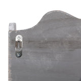 NNEVL Wall Mounted Coat Rack Grey 50x10x30 cm Wood