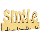 NNEVL Wall Mounted Coat Rack SMILE 50x23 cm