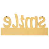 NNEVL Wall Mounted Coat Rack SMILE 50x23 cm