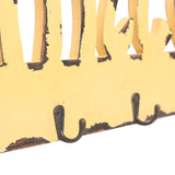 NNEVL Wall Mounted Coat Rack SMILE 50x23 cm